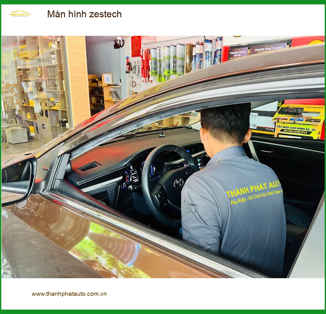 Anh Khải nâng cấp màn hình Zestech cho Hyundai Creta tại Quận 2 để trải nghiệm công nghệ mới