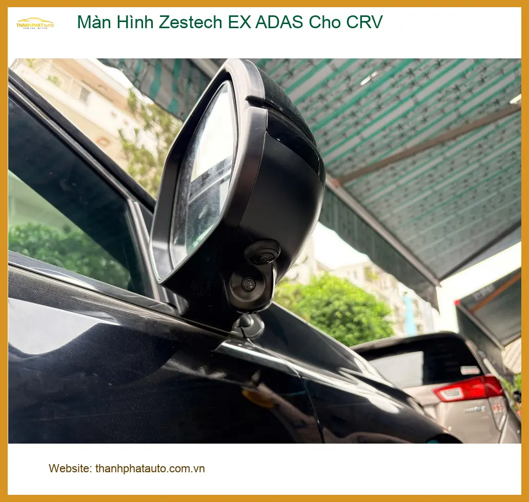 Anh Phát nâng cấp Màn Hình Zestech EX ADAS cho Honda CRV Quận 8. ảnh thực tế 2