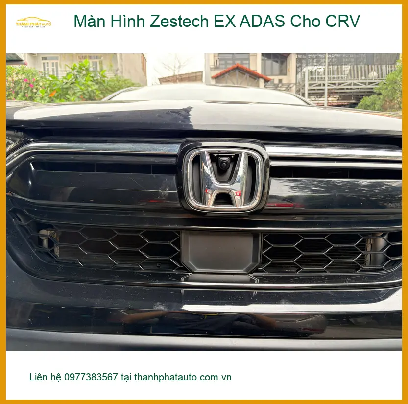Anh Phát nâng cấp Màn Hình Zestech EX ADAS cho Honda CRV Quận 8. ảnh thực tế 3