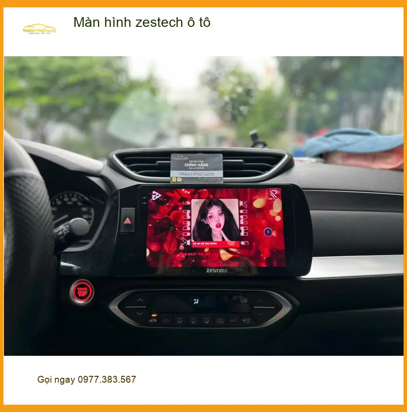 Anh Tấn nâng cấp màn hình Zestech ô tô cho Toyota Raize ở Quận 2 ảnh thực tế 2