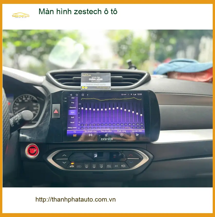Anh Tấn nâng cấp màn hình Zestech ô tô cho Toyota Raize ở Quận 2 ảnh thực tế 4