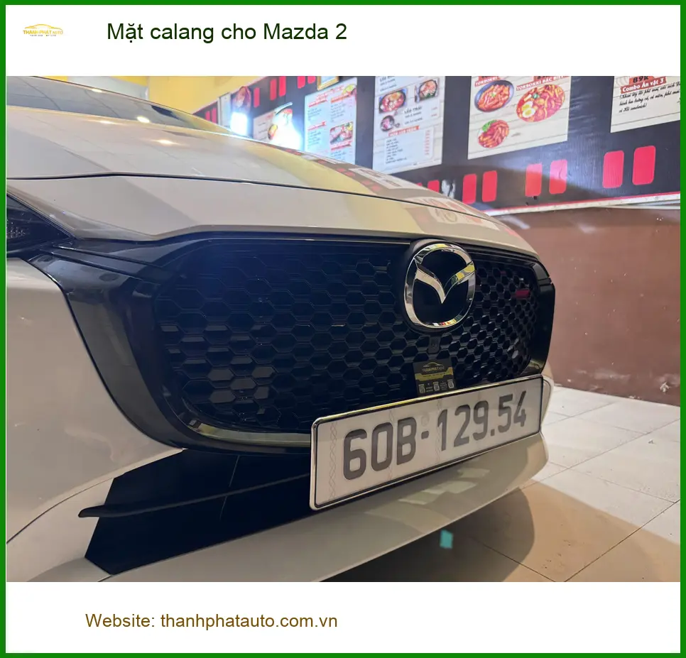Anh Quang độ Mặt calang Mazda 2 ở Quận Phú Nhuận để xe trông thể thao hơn ảnh thực tế 3