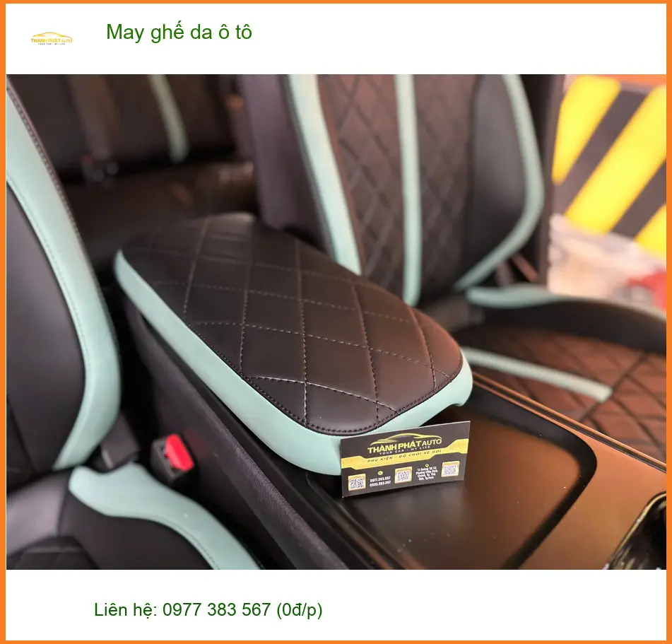 Anh Quang may ghế da ô tô Toyota Vios tại Quận 5 để xe luôn như mới