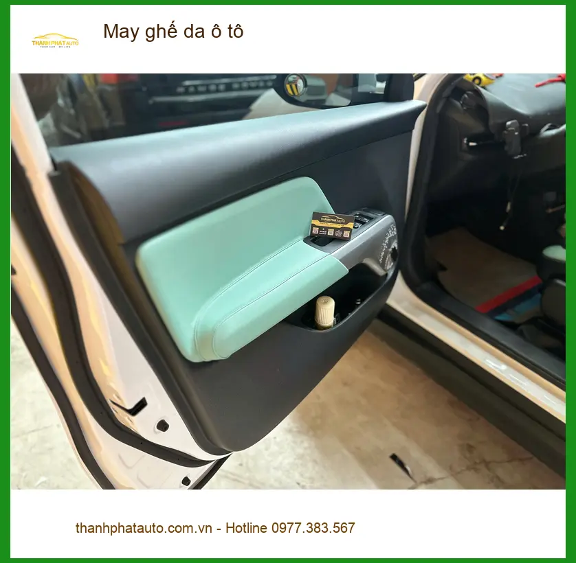 Anh Bảo may ghế da ô tô Hyundai Elantra tại Quận 3 để nội thất sang trọng, dễ vệ sinh
