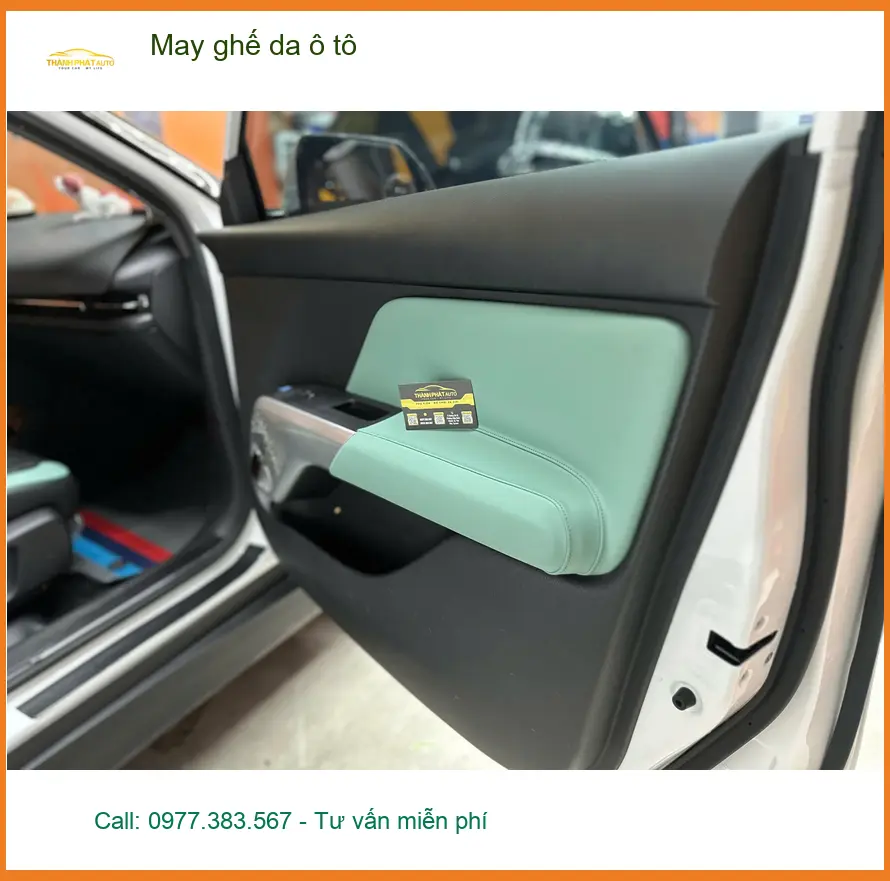 Anh Bảo may ghế da ô tô Hyundai Elantra tại Quận 3 để nội thất sang trọng, dễ vệ sinh ảnh thực tế 3