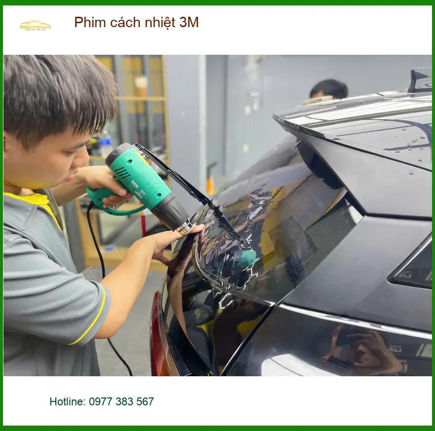 Chị Thanh Thảo dán phim cách nhiệt 3M cho Hyundai Creta tại Quận 7 chống nóng ảnh thực tế 4