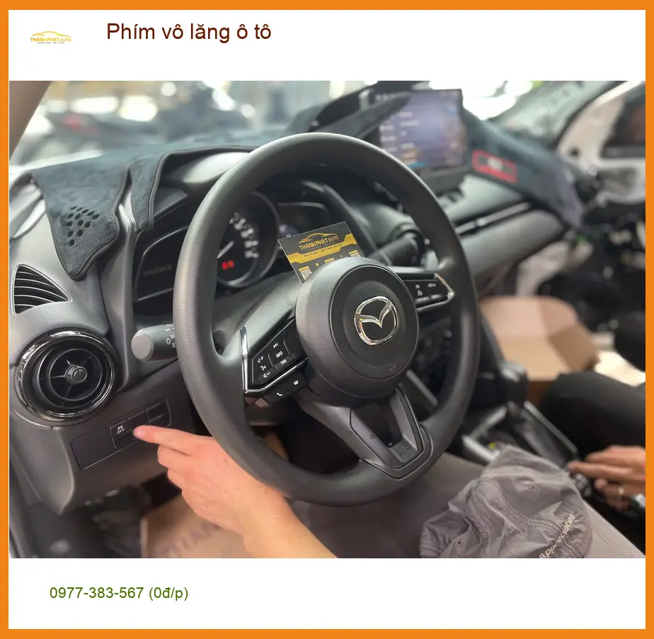 Bác Hưng lắp phím vô lăng ô tô Toyota Camry tại Quận Tân Bình ảnh thực tế 2