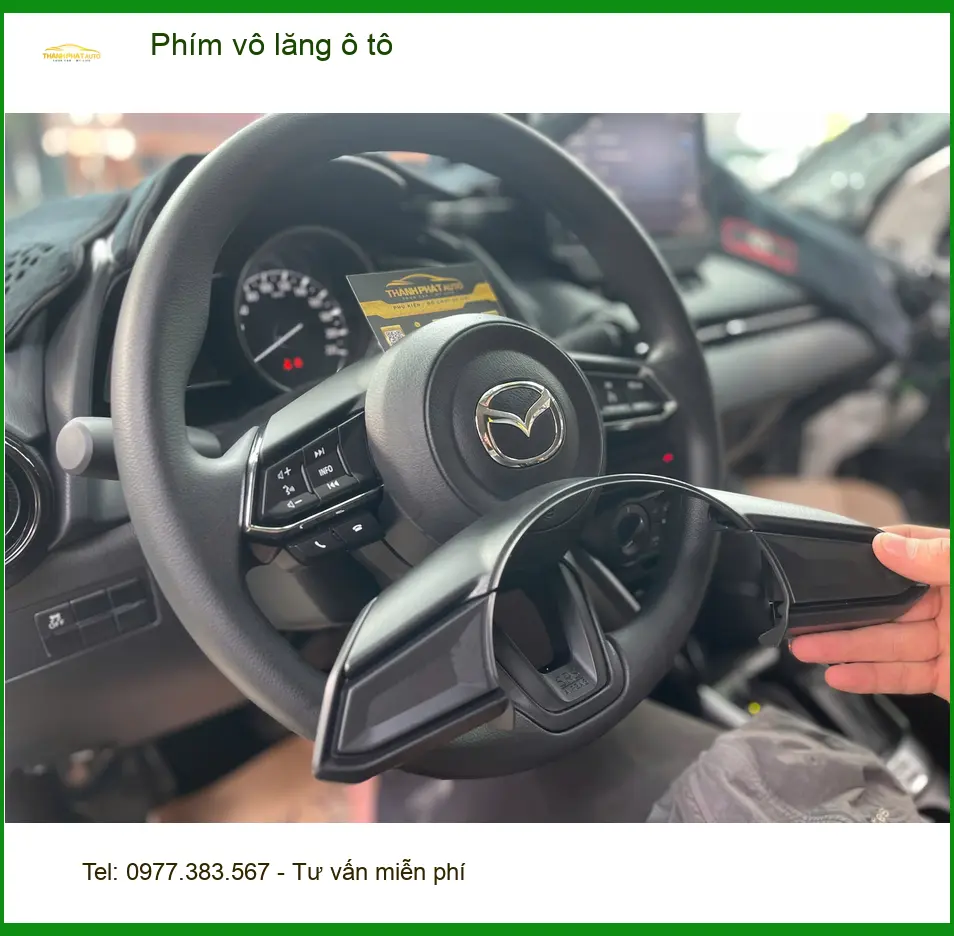 Bác Hưng lắp phím vô lăng ô tô Toyota Camry tại Quận Tân Bình ảnh thực tế 3