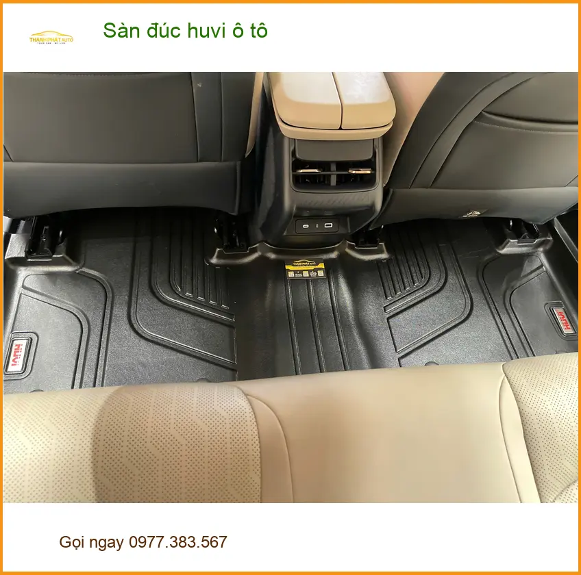 Anh Khánh lắp sàn đúc huvi ô tô cho Hyundai Accent tại Hóc Môn để nội thất luôn sạch sẽ ảnh thực tế 5