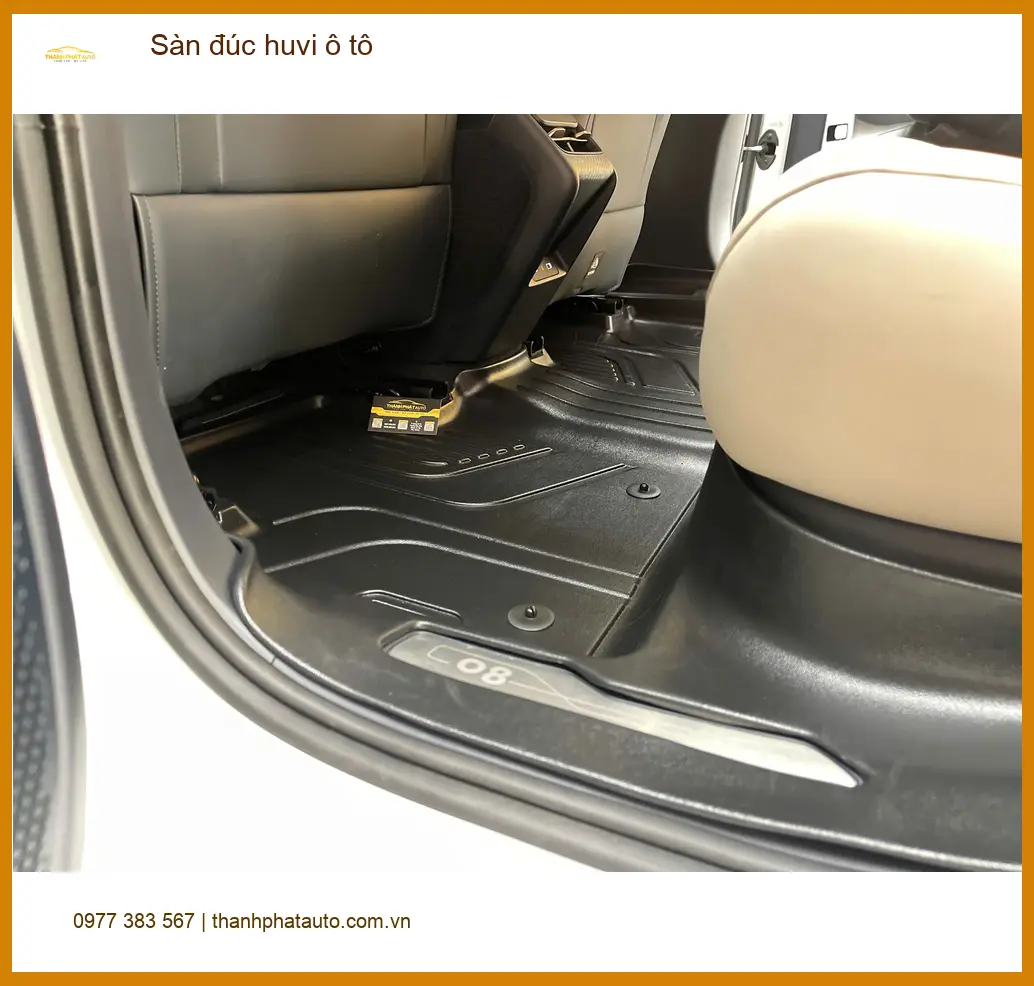 Anh Đạt lắp sàn đúc Huvi ô tô Honda CR-V tại Quận 12 ảnh thực tế 3