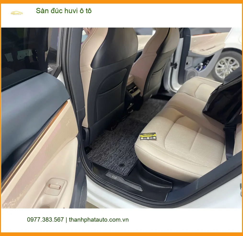 Anh Đạt lắp sàn đúc Huvi ô tô Honda CR-V tại Quận 12 ảnh thực tế 4