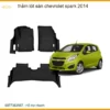 Thảm Lót Sàn Ô Tô Chevrolet Spark 2014 - Địa Chỉ Lắp Đặt Uy Tín TPHCM
