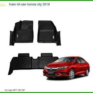 Thảm Lót Sàn Honda City 2019 - Địa Chỉ Lắp Đặt Chính Hãng TPHCM
