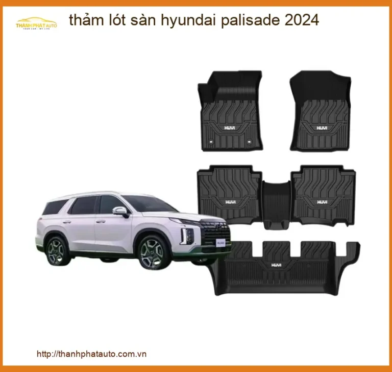 Thảm Lót Sàn Hyundai Palisade 2024