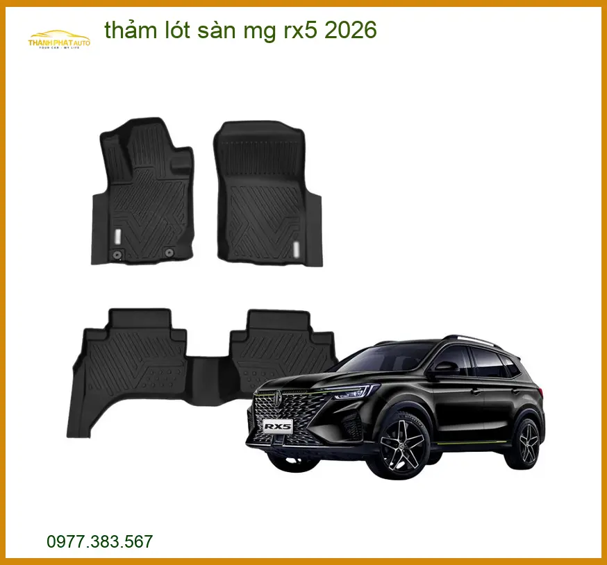 Thảm Lót Sàn Ô Tô MG RX5 2026 - Địa Chỉ Lắp Đặt Thảm Lót Sàn Uy Tín TPHCM