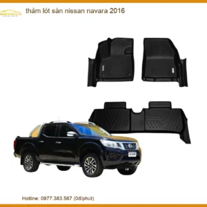 Thảm Lót Sàn Nissan Navara 2016 - Trung Tâm Lắp Đặt Uy Tín TPHCM