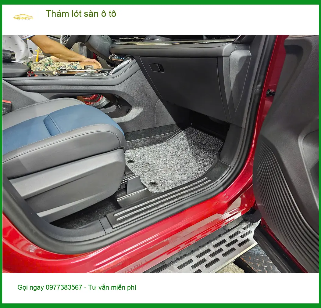 Anh Khang cần thảm lót sàn ô tô chất lượng tại Quận 3 cho xe Mazda 3 ảnh thực tế 5