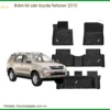 Thảm Lót Sàn Toyota Fortuner 2010 - Địa Chỉ Lắp Đặt Uy Tín TPHCM