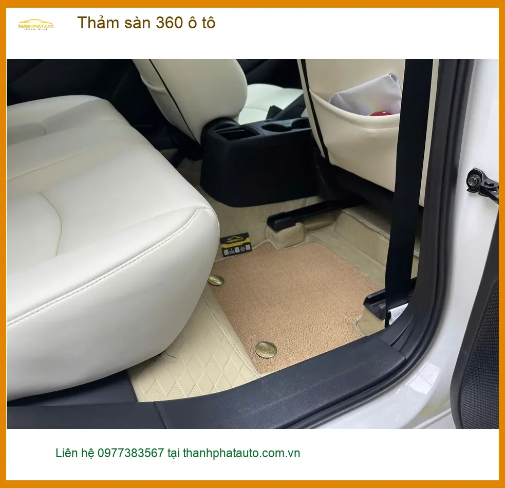 Anh Quý lắp thảm sàn 360 ô tô Hyundai Accent tại Quận 9 giữ xe sạch đẹp ảnh thực tế 3