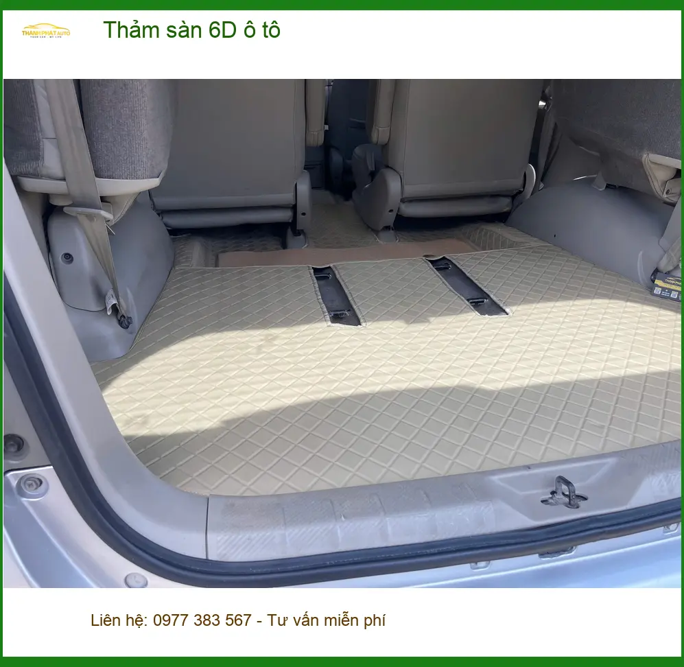 Anh Minh lắp Thảm sàn 6D ô tô Mazda 3 Quận Bình Tân, thảm cũ đã xuống cấp ảnh thực tế 3