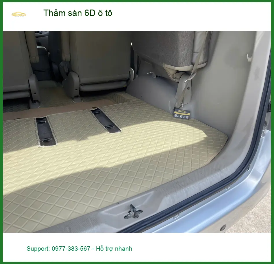 Chị Vân Anh lắp thảm sàn 6D ô tô cho Hyundai Creta tại Quận Bình Thạnh