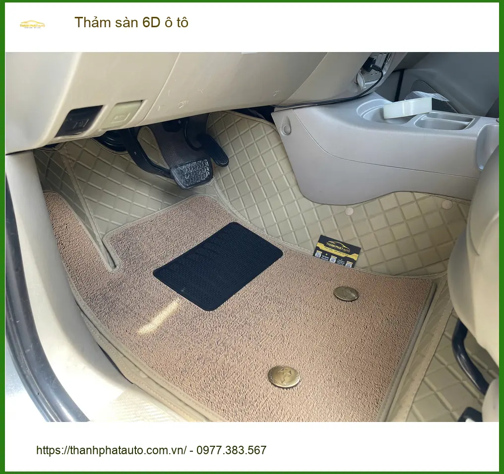 Chị Vân Anh lắp thảm sàn 6D ô tô cho Hyundai Creta tại Quận Bình Thạnh ảnh thực tế 3