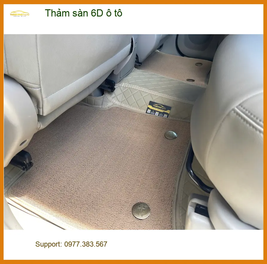 Anh Khải lắp thảm sàn 6D ô tô cho Mazda CX-5 tại Hóc Môn để nội thất luôn sạch đẹp ảnh thực tế 2