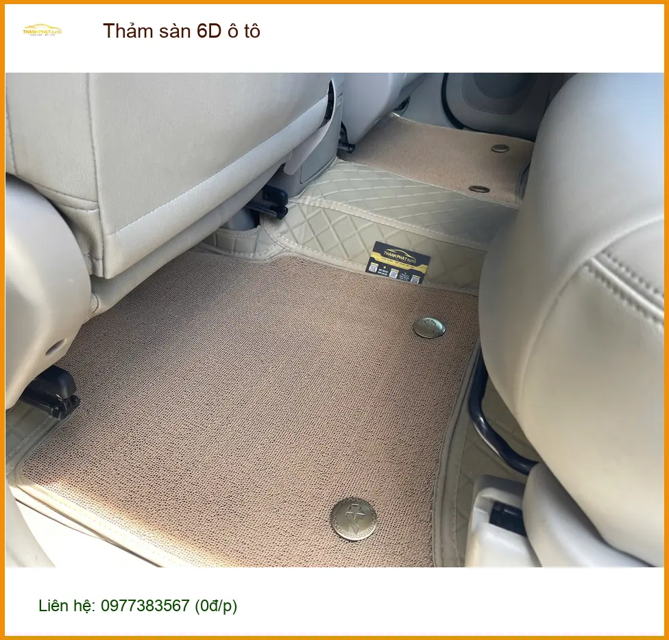 Lắp thảm sàn 6D ô tô cho Hyundai Creta tại Quận 3, giữ xe luôn sạch đẹp