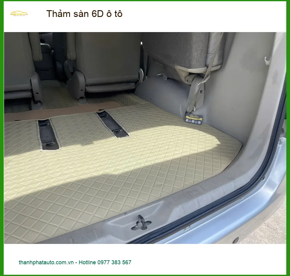 Lắp thảm sàn 6D ô tô cho Hyundai Creta tại Quận 3, giữ xe luôn sạch đẹp ảnh thực tế 3