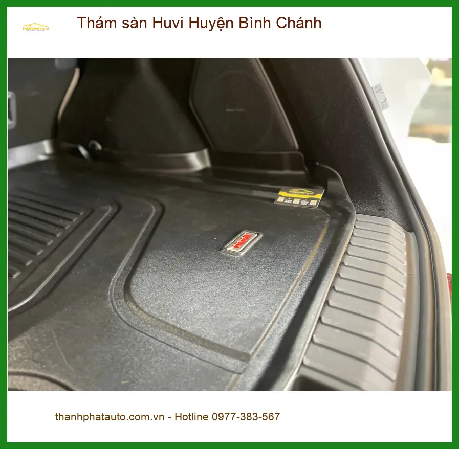 Địa Chỉ May Thảm Lót Sàn Ô Tô sàn Huvi Huyện Bình Chánh - Lắp Đặt Uy Tín TPHCM ảnh thực tế 3