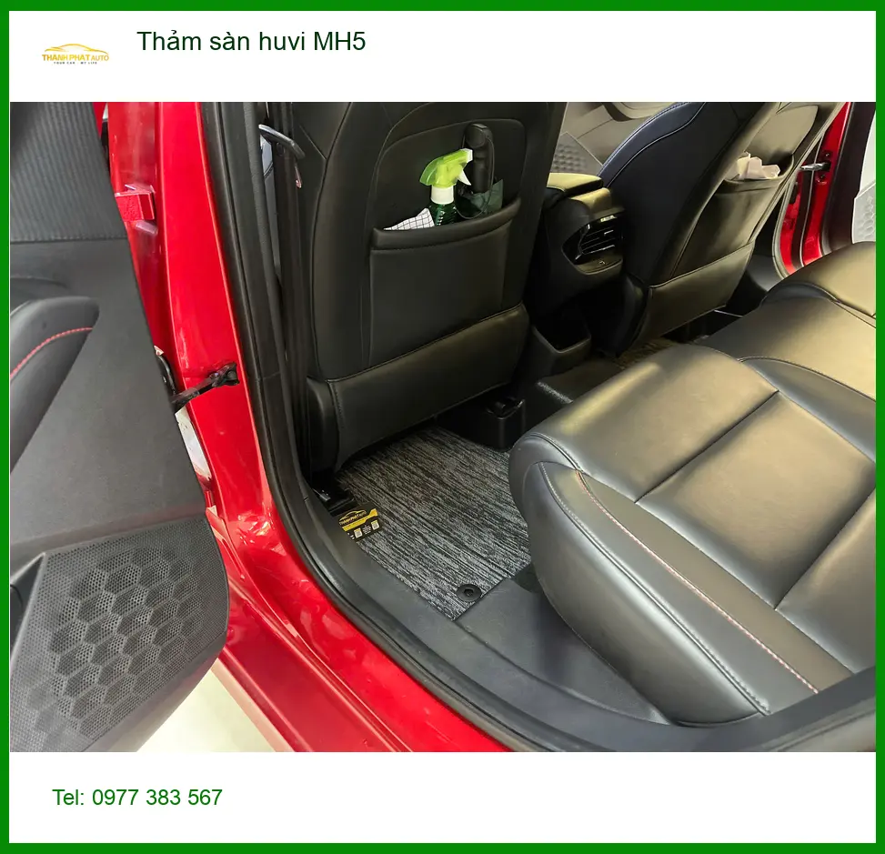 Anh Long lắp thảm sàn Huvi MH5 cho VinFast Lux A2.0 tại Quận Bình Tân