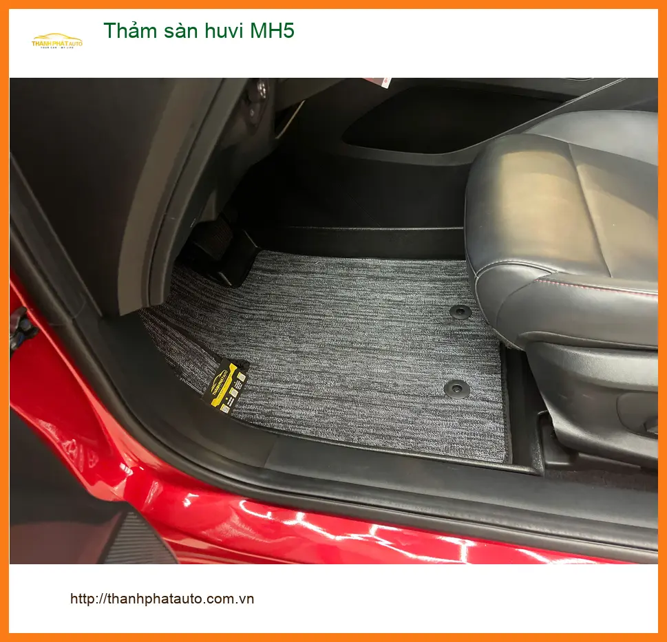 Anh Long lắp thảm sàn Huvi MH5 cho VinFast Lux A2.0 tại Quận Bình Tân ảnh thực tế 2