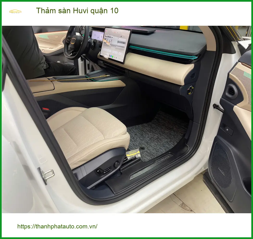 Địa Chỉ Lắp Thảm Lót Sàn Ô Tô sàn Huvi quận 10 - Giá Tốt TPHCM