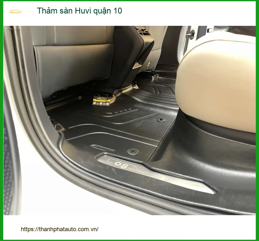 Địa Chỉ Lắp Thảm Lót Sàn Ô Tô sàn Huvi quận 10 - Giá Tốt TPHCM ảnh thực tế 2