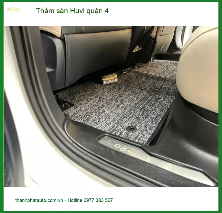 Cửa Hàng May Thảm Lót Sàn Ô Tô sàn Huvi quận 4 - Thi Công Chuyên Nghiệp