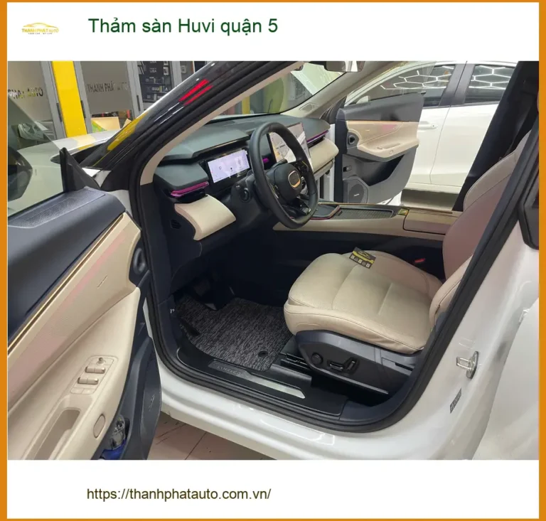 Trung Tâm May Thảm Lót Sàn Ô Tô sàn Huvi quận 5 - Thi Công Chuyên Nghiệp