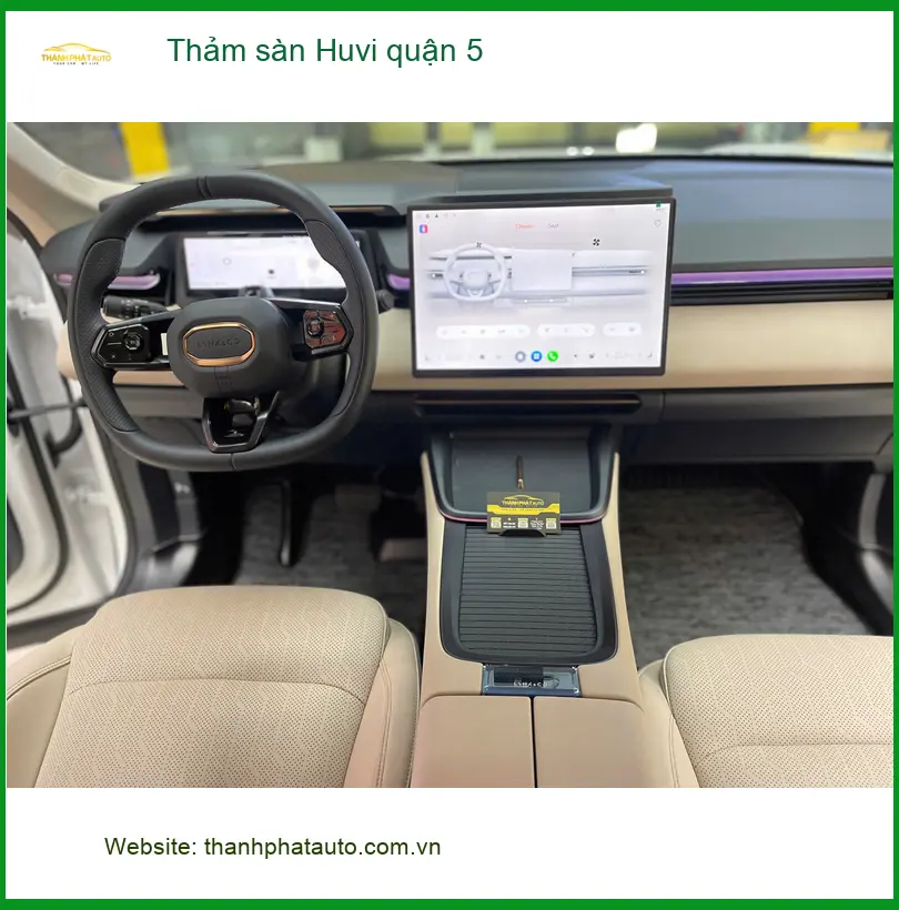 Trung Tâm May Thảm Lót Sàn Ô Tô sàn Huvi quận 5 - Thi Công Chuyên Nghiệp ảnh thực tế 2