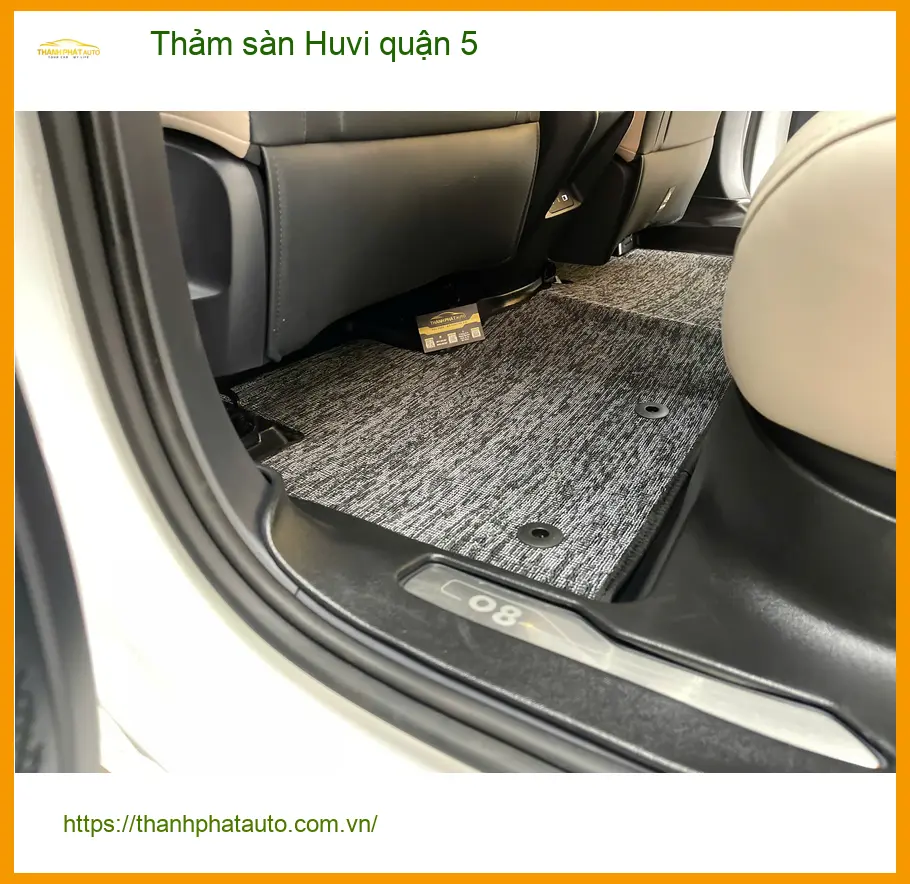 Trung Tâm May Thảm Lót Sàn Ô Tô sàn Huvi quận 5 - Thi Công Chuyên Nghiệp ảnh thực tế 3