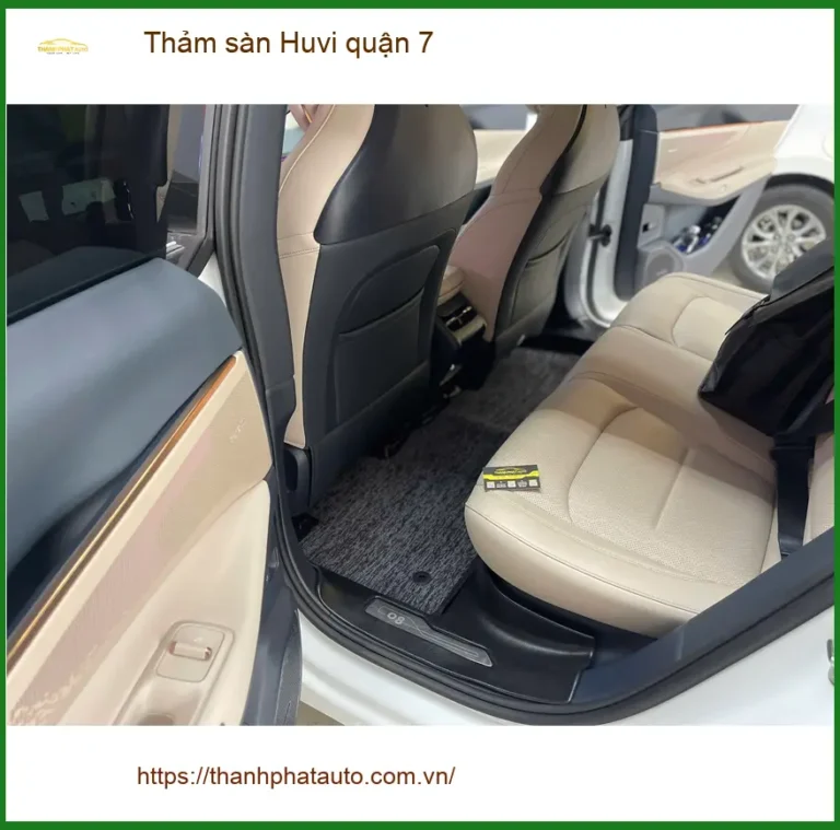 Địa Chỉ May Thảm Lót Sàn Ô Tô sàn Huvi quận 7 - Thi Công Chuyên Nghiệp