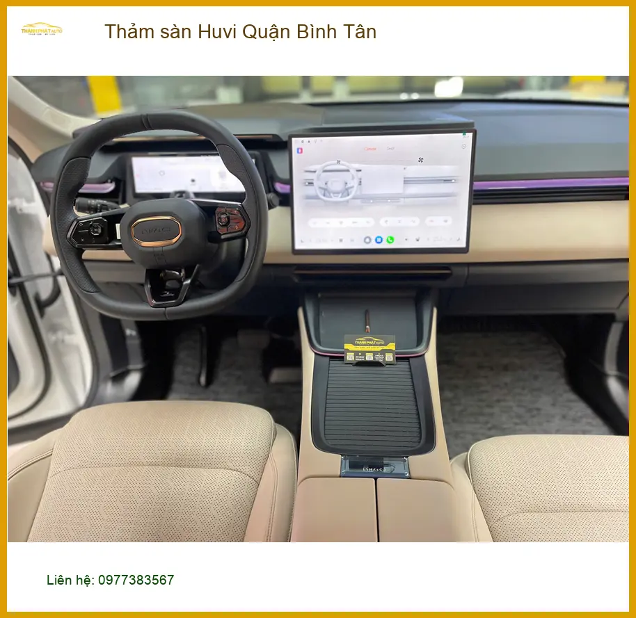 Địa Chỉ Lắp Đặt Thảm Lót Sàn Ô Tô sàn Huvi Quận Bình Tân - Giá Tốt TPHCM ảnh thực tế 2