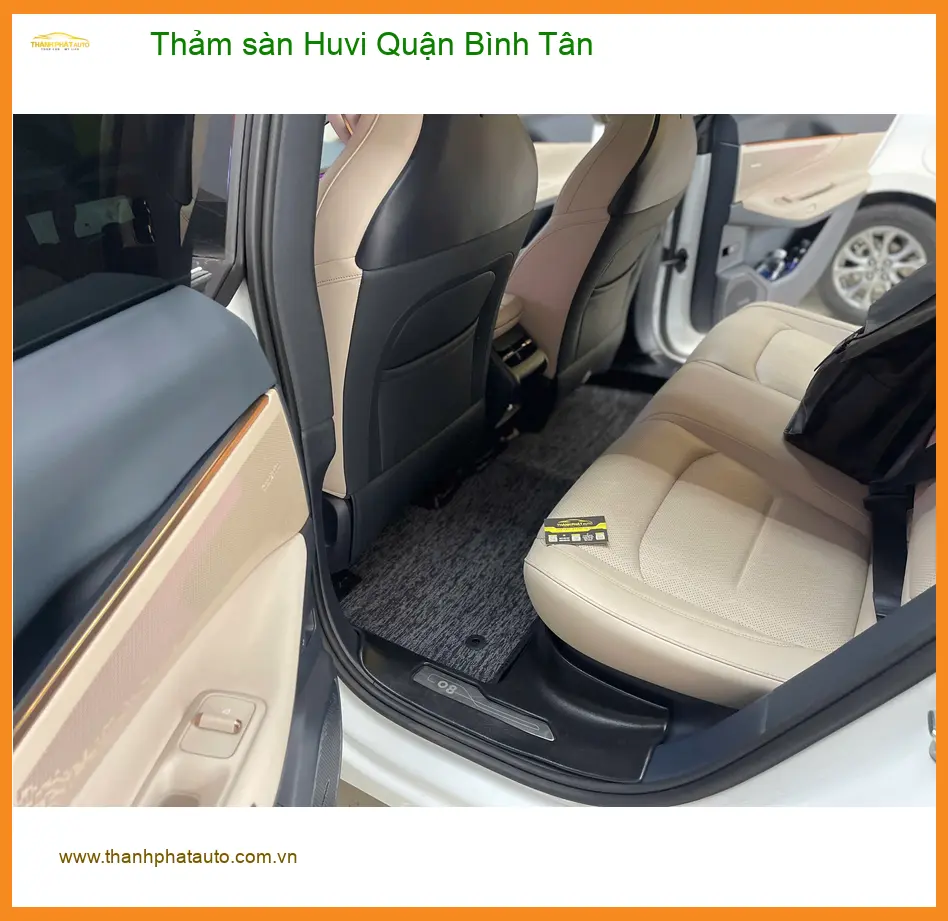 Địa Chỉ Lắp Đặt Thảm Lót Sàn Ô Tô sàn Huvi Quận Bình Tân - Giá Tốt TPHCM ảnh thực tế 3