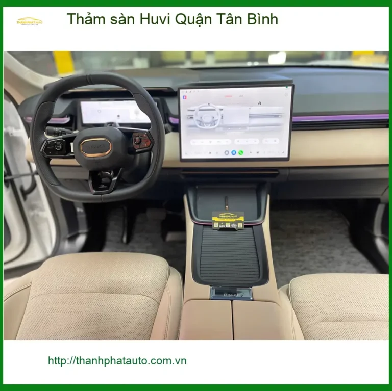 Trung Tâm Lắp Thảm Lót Sàn Ô Tô sàn Huvi Quận Tân Bình - Giá Tốt TPHCM