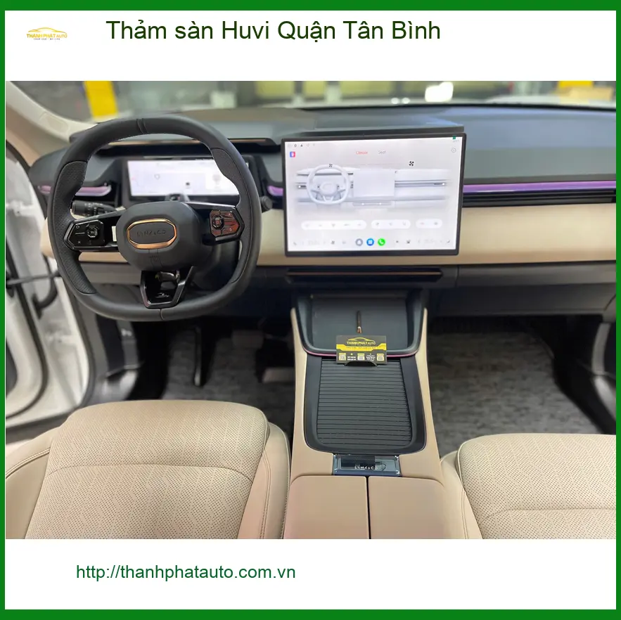 Trung Tâm Lắp Thảm Lót Sàn Ô Tô sàn Huvi Quận Tân Bình - Giá Tốt TPHCM