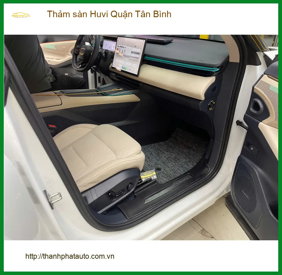 Trung Tâm Lắp Thảm Lót Sàn Ô Tô sàn Huvi Quận Tân Bình - Giá Tốt TPHCM ảnh thực tế 2