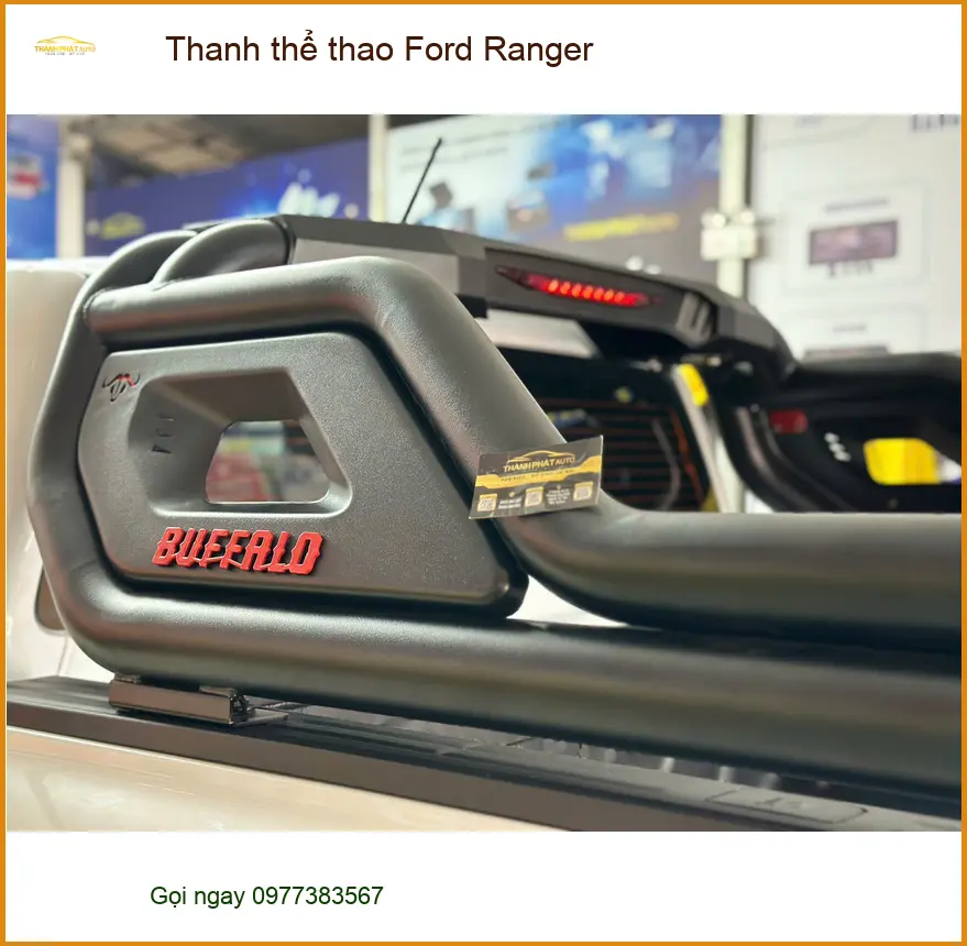 Anh Khang lắp thanh thể thao Ford Ranger tại Quận Bình Thạnh để chở đồ tiện lợi hơn ảnh thực tế 3