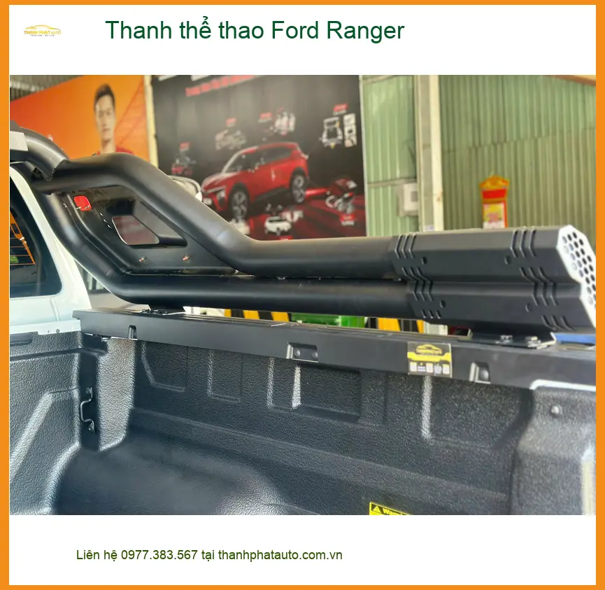 Anh Khang lắp thanh thể thao Ford Ranger tại Quận 7 để xe trông mạnh mẽ hơn ảnh thực tế 2