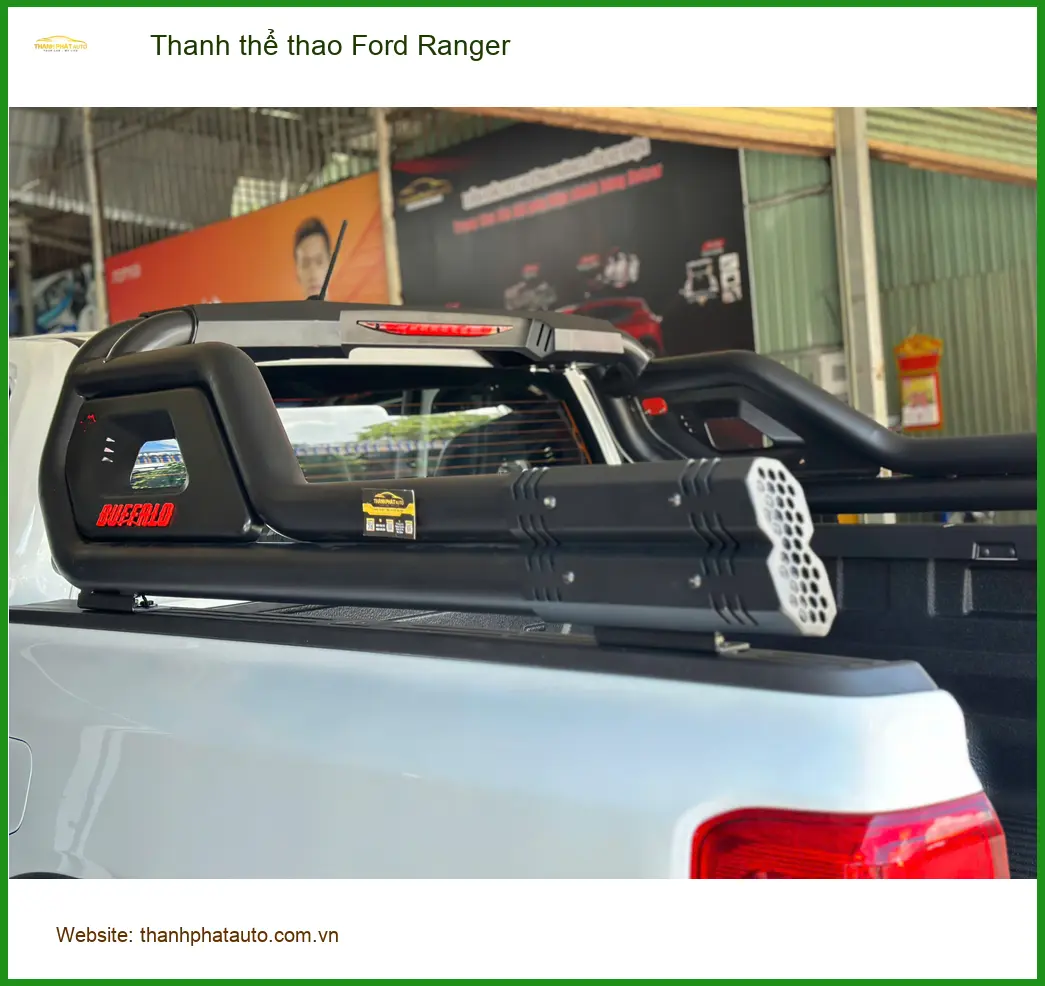 Anh Khang lắp thanh thể thao Ford Ranger tại Quận 7 để xe trông mạnh mẽ hơn ảnh thực tế 4