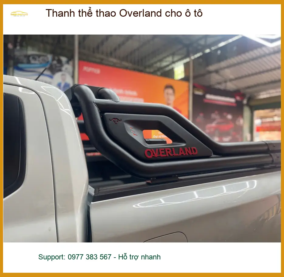 Bác Cảnh nâng cấp Thanh thể thao Overland cho Toyota Fortuner tại Quận 9 để xe thêm cá tính ảnh thực tế 3