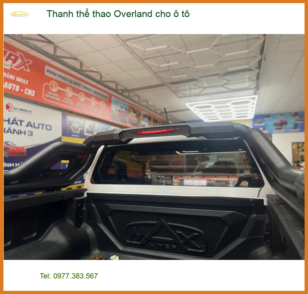 Bác Cảnh nâng cấp Thanh thể thao Overland cho Toyota Fortuner tại Quận 9 để xe thêm cá tính ảnh thực tế 4