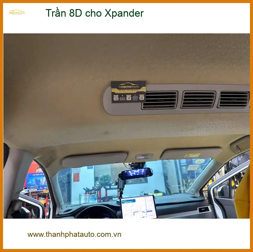 Anh Cường độ Trần 8D cho Xpander tại Quận 9 nâng tầm nội thất xe thêm sang trọng